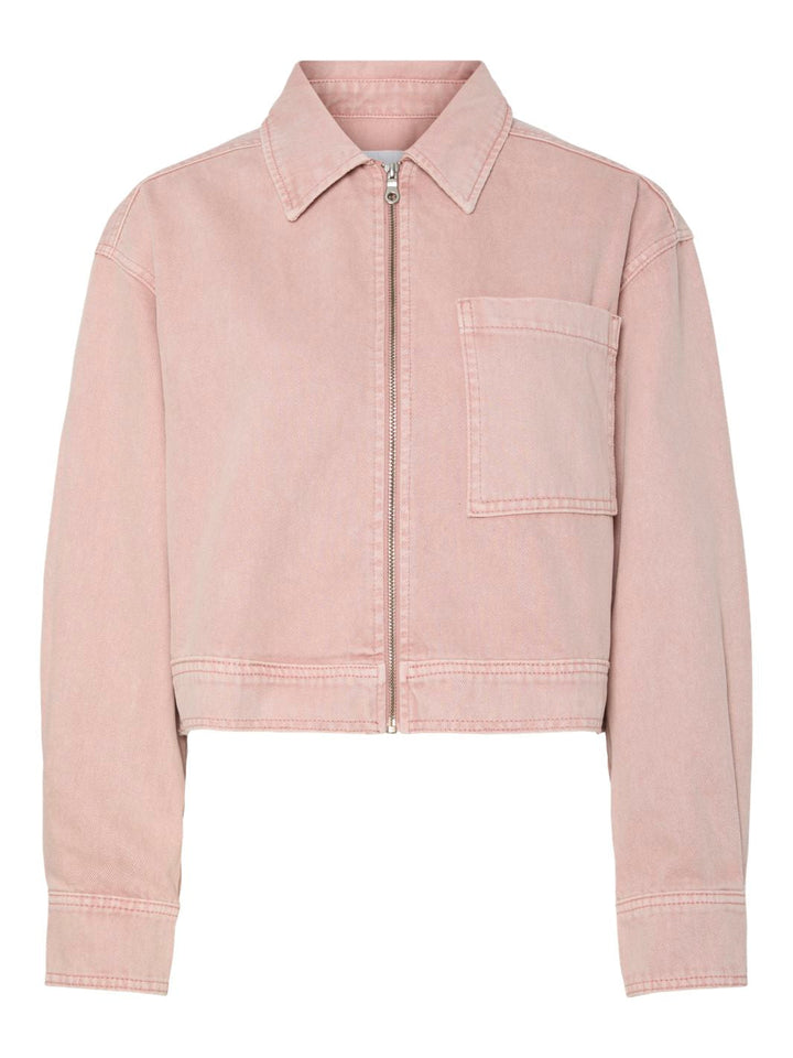 YAS - Yassun Ls Crop Denim Jacket Fest - 4753931 Zephyr