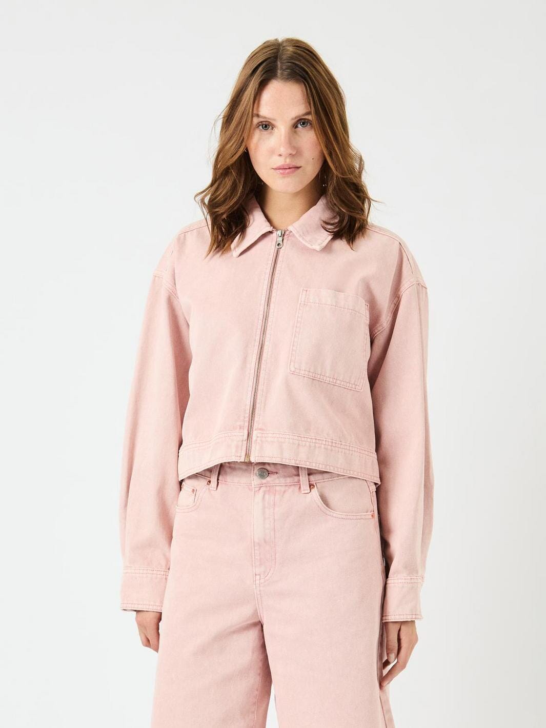 Y.A.S - Yassun Ls Crop Denim Jacket Fest - 4753931 Zephyr