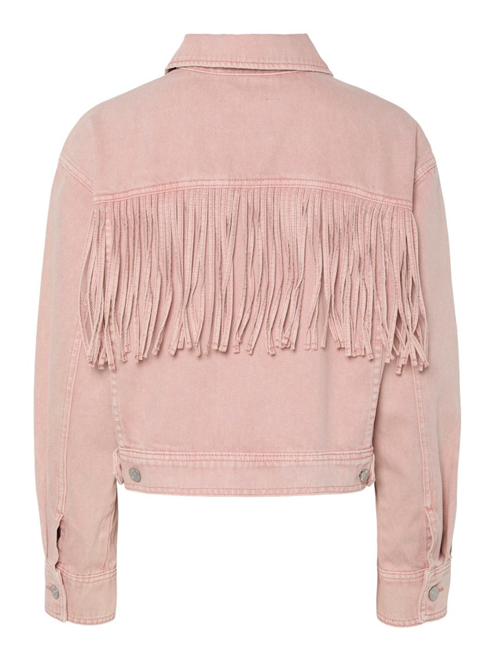 YAS - Yassun Ls Crop Denim Jacket Fest - 4753931 Zephyr