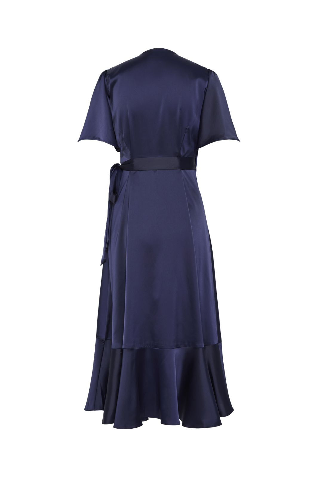 YAS - Yasthea 2/4 Midi Wrap Dress - 4200317 Evening Blue