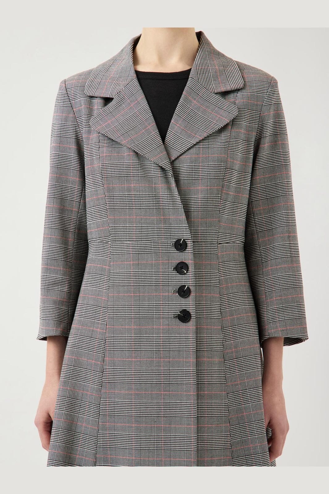 YAS - Yasthela 7/8 Wrap Dress - 5160893 Star White Checks