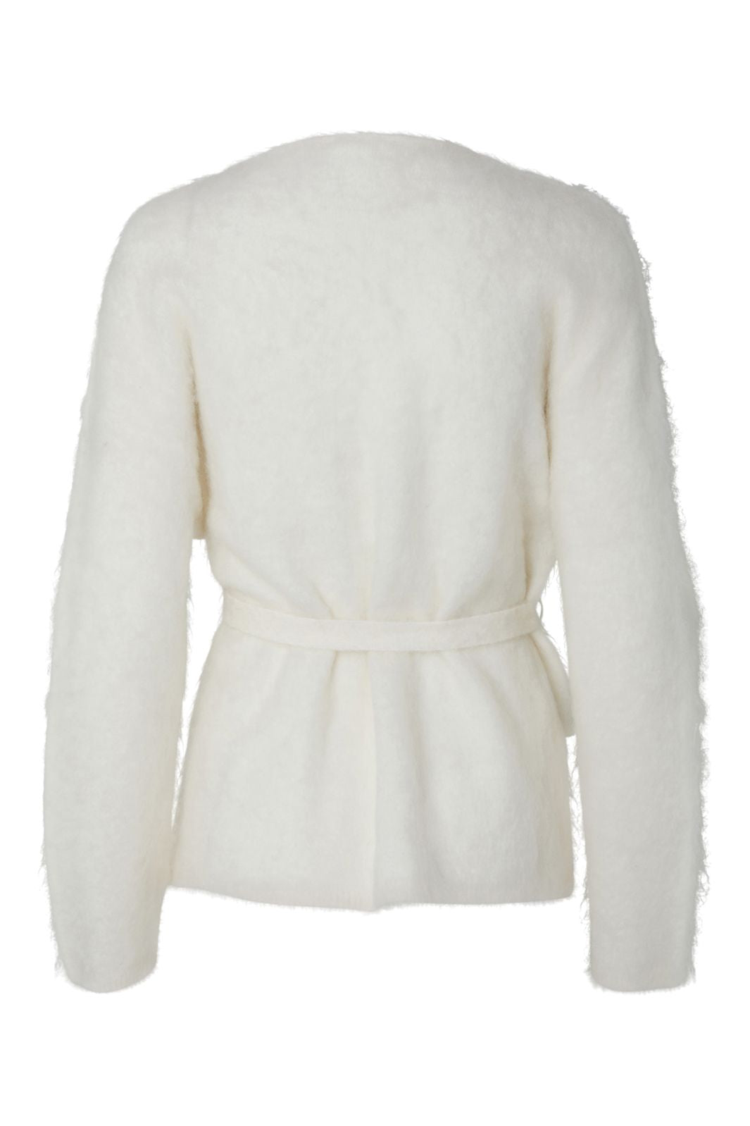 YAS - Yastilde Ls Belt Knit Cardigan - 5137941 Star White