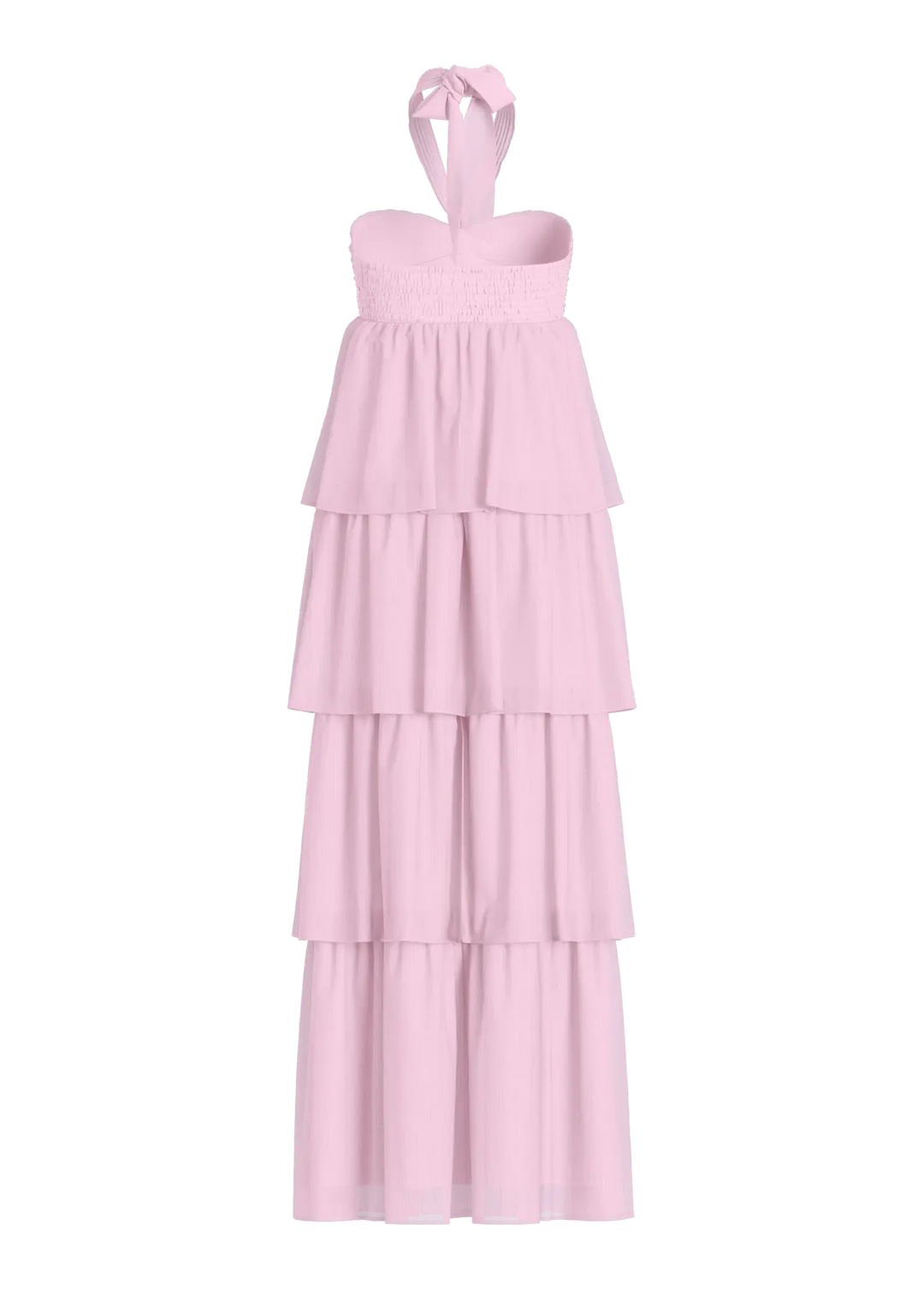 Vila - Vilea Halterneck Layered Dress/Dc/Ka - 5005144 Cherry Blossom